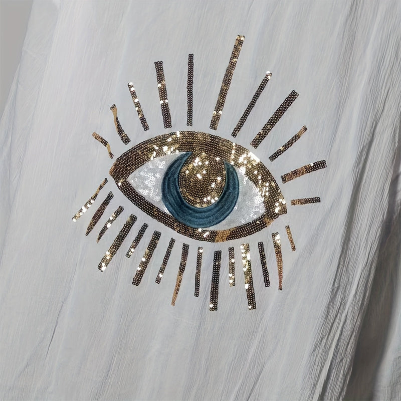 Oversized Button-Down Shirt