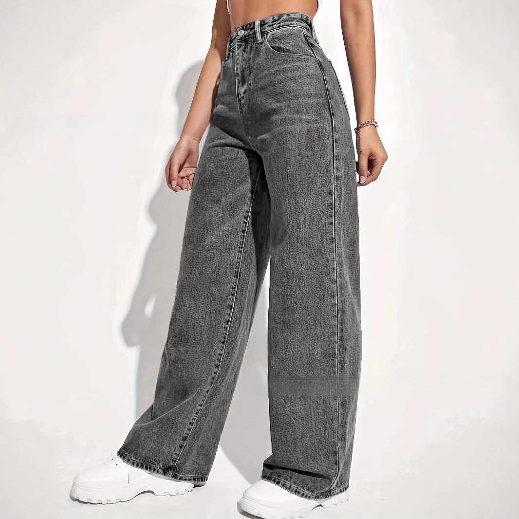Loose retro style Jeans