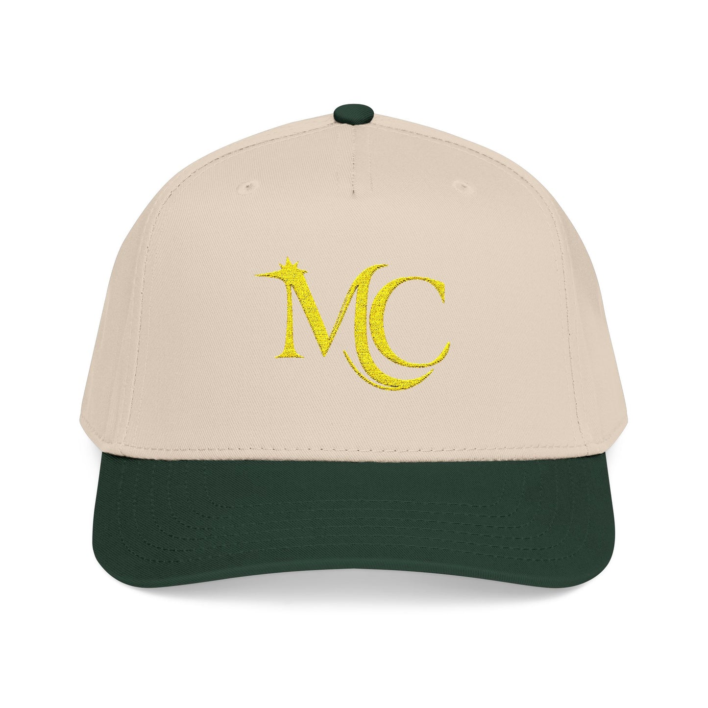 MC Monogram Baseball Cap — Embroidered Initials Hat