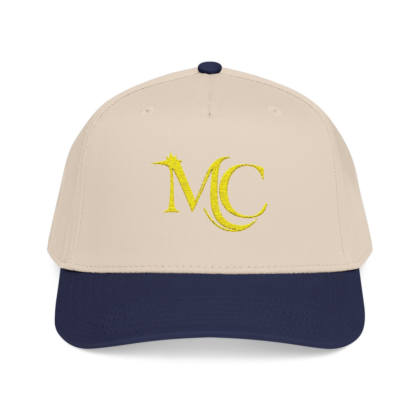 MC Monogram Baseball Cap — Embroidered Initials Hat