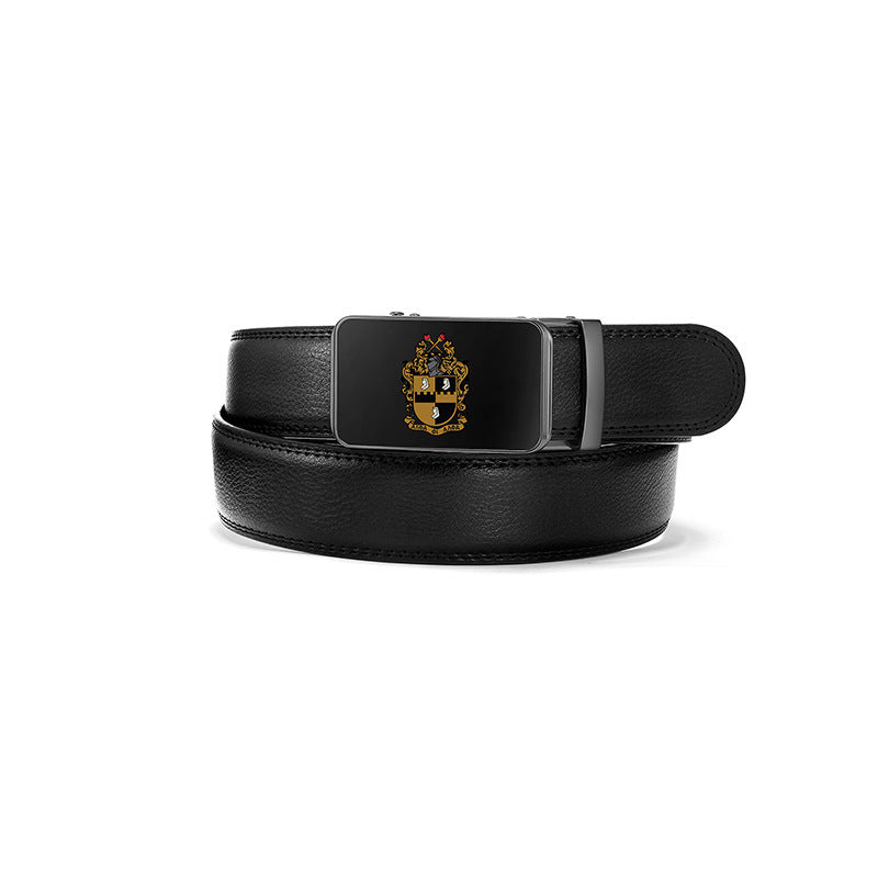 Men's leather belt