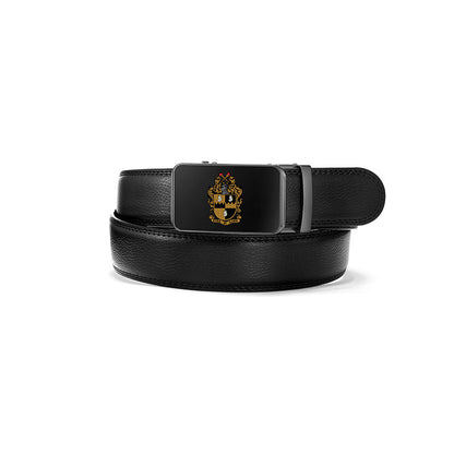 Men's leather belt