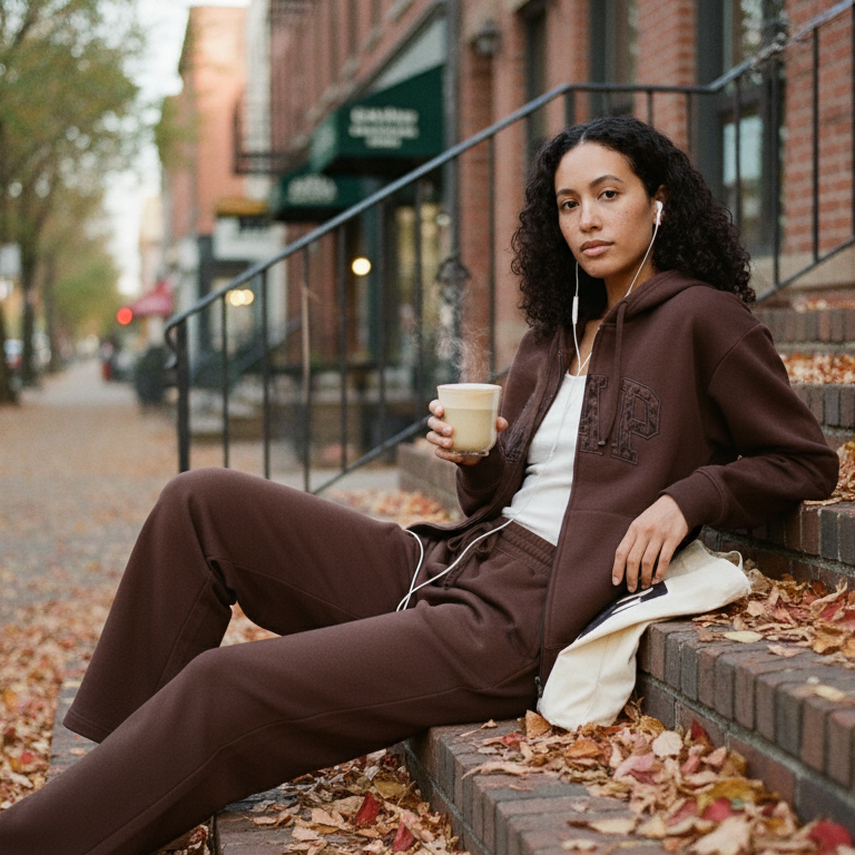 GAP Zip Hoodie & Pants Set