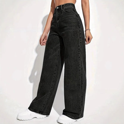 Loose retro style Jeans