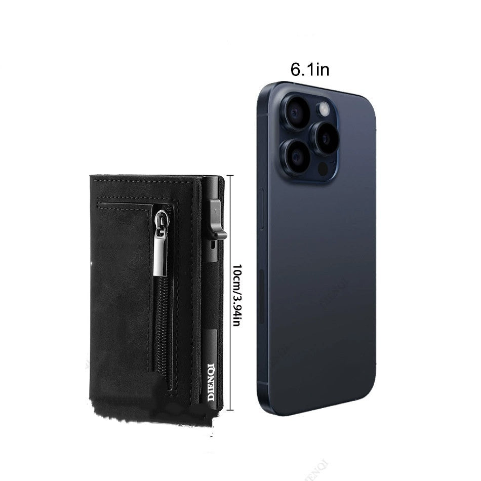 Anti-theft swiping multifunctional Card Holder