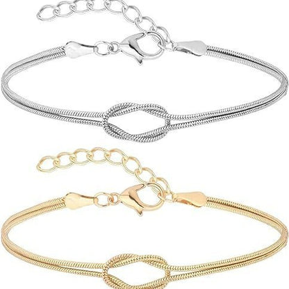 Men and women's couple bracelet